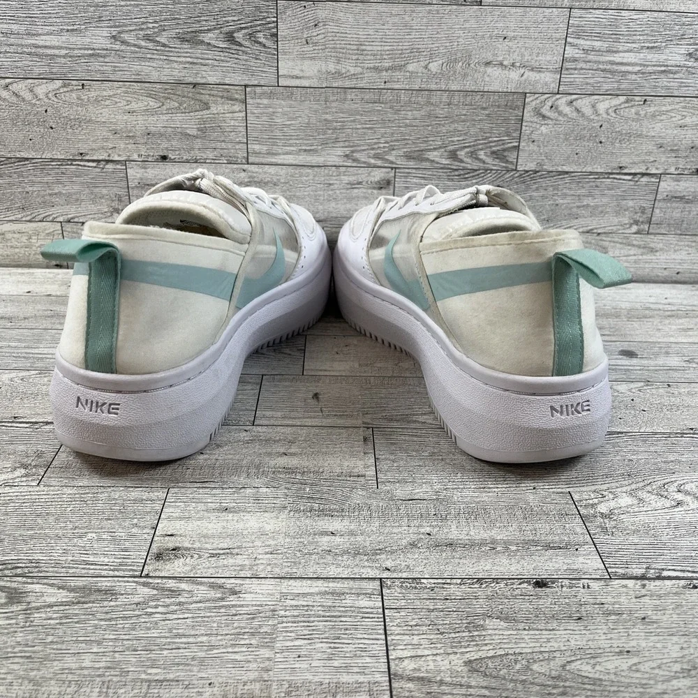 Nike Court Vision Alta‎ White Athletic Shoes CW6536-100 Women Size 9.5